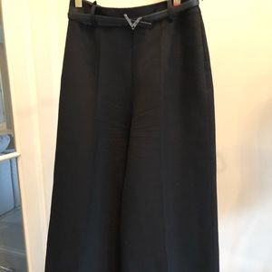 Valentino Wide leg cropped pants